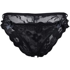 Le Cabaret Трусы танга низкой посадки Лилит, размер 40-48, черный