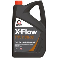 Синтетическое моторное масло Comma X-Flow Type P 5W-30, 5 л