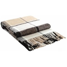 Vladi Плед Эльф Цвет: Белый, Бежевый, Коричневый (170х210 см) br44918