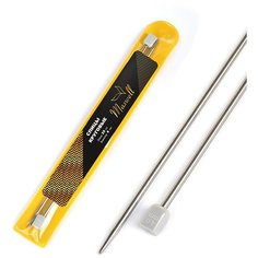 Спицы для вязания прямые Maxwell Gold 9063 Ø4,0 мм /25 см (2 шт) 2 сорт