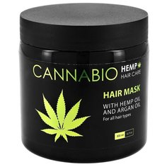 Маска для волос `SEA OF SPA` CANNABIO с конопляным и аргановым маслом (для всех типов волос) 500 мл