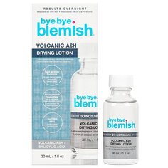 Лосьон для лица `BYE BYE BLEMISH` ночной с салициловой кислотой и вулканическим пеплом (против несовершенств кожи) 28 г