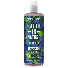 Шампунь для волос `FAITH IN NATURE` увлажняющий с экстрактом черники (для нормальных и сухих волос) 400 мл