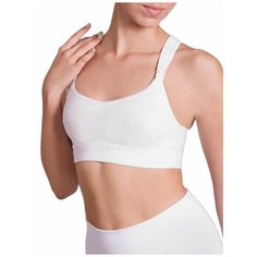 Майка бесшовная укороченная для кормящих женщин ФЭСТ, размер 158, 164-104-110, белый