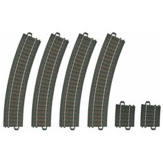 Набор расширения рельсовых путей для железной дороги "Märklin", изогнутые, 6 штук, арт. 020299 Marklin