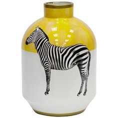 Ваза Зебра 21x21x31см, Glasar ГЛАСАР
