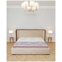 Простыня на резинке, бязь "Всё себе"; Кот и пес;Размер: 140 х 200