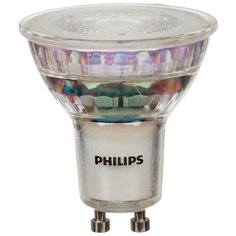 Лампа светодиодная Philips (4.6Вт, GU10, спот) теплый белый, 1шт.