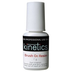 Kinetics клей для типсов brush on gel 7ml (для работы с ослабл. и повр. ногтями)