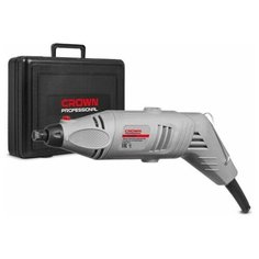 Бор-машина 150Вт, 8000-35000/мин, принадл 41шт, цанга 0,8-3,2мм, кейс Crown