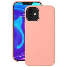 Чехол для Apple iPhone 12 mini Deppa Liquid Silicone розовый