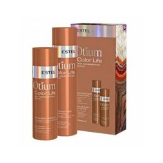 Набор estel otium color life (шампунь для волос + бальзам для волос)