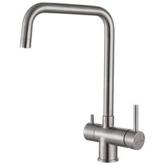 Смеситель Paulmark Wetter We213030-SS для кухонной мойки, нержавеющая сталь