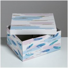 Складная коробка Лёгкости, 31,2 х 25,6 х 16,1 см Дарите счастье