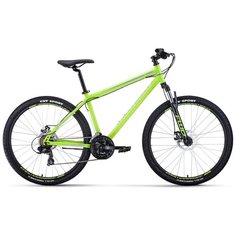 Велосипед 27,5" Forward Sporting 27,5 2.0 disc Ярко-зеленый/Серый 20-21 г рама 19" RBKW1M17G022