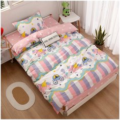 Детское постельное белье ситрейд CDK006, 1,5-спальное, Сатин, наволочка 50x70 см