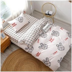 Детское постельное белье ситрейд CDK002, 1,5-спальное, Сатин, наволочка 50x70 см