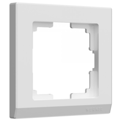 W0011801/ Werkel Рамка на 1 пост Stark (белый) Веркель