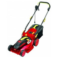 Газонокосилка роторная 1600Вт, 38см, высота среза 6поз, травосб.45л жесткий Elitech