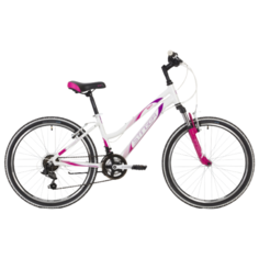 Подростковый горный (MTB) велосипед Stinger Laguna 24 (2021) белый 12" (требует финальной сборки)