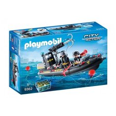 Конструктор Playmobil City Action 9362 Тактическое подразделение: Лодка
