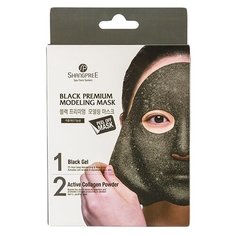 Shangpree Маска Black Premium Modeling mask Черный гель с коллагеном, 50 г
