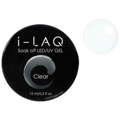 Гель I-LAQ Soak Off LED/UV Gel моделирующий 15 мл Clear