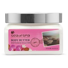 Масло для тела Sea of Spa Миндальное молочко и Дикая Орхидея, 350 мл
