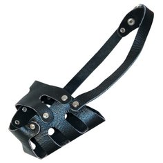 Намордник кожаный №2 (цельнокроеный), 440 мм Gamma