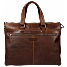 1221273 dark brown Бизнес-сумка Gianni Conti