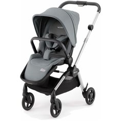 Коляска 2 в 1 Recaro Sadena, шасси Silver, расцветка Prime Silent Grey