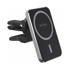 Автомобильный держатель Deppa MagSafe Qi для iPhone, магнитный (арт. 55185)