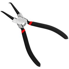 Съемник стопорных колец AVS AUTO TOOLS CP180-CC Щипцы для внутренних стопорных колец "загнутый сжим" 180 мм. A40196S