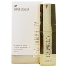 Сыворотка для лица `SEA OF SPA` ALTERNATIVE PLUS для всех типов кожи 30 мл