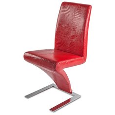 Стул ТМ дэфо SEETA NEW экокожа, красный