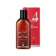 Sim sensitive system 4 bio botanical shampoo, шампунь для волос био ботанический, 215 мл