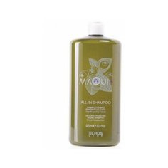Echos line maqui 3 all-in shampoo шампунь для увлажнения сухих и истощенных волос 975 мл Echosline