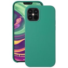 Чехол для Apple iPhone 12\12 Pro Deppa Liquid Silicone зеленый