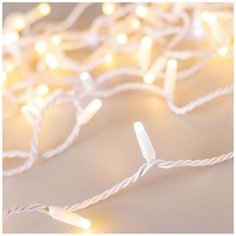 Светодиодная гирлянда ARD-STRING-CLASSIC-10000-WHITE-100LED-MILK-FLASH Warm (230V, 7W) (Ardecoled, IP65) Arlight