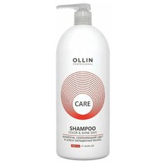 Ollin Professional / Шампунь CARE для окрашенных волос СOLOR & SHINE SAVE, 1000 мл