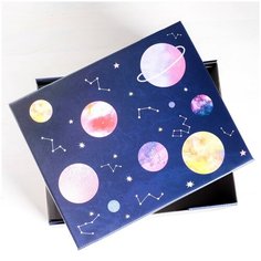 Коробка складная Космос, 31,2 х 25,6 х 16,1 см Дарите счастье