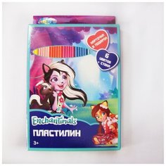 Пластилин "Enchantimals", 6 цветов, 120 гр, стек, картинка Centrum