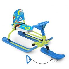 Снегокат Nika TW1+/ПЗ с пушистыми зверями