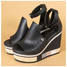 Босоножки FABI, размер 35, черный