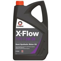 Полусинтетическое моторное масло Comma X-Flow Type F 5W-30, 5 л