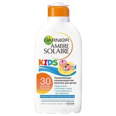 GARNIER Ambre Solaire детское солнцезащитное увлажняющее молочко SPF 30 200 мл