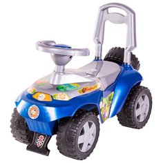 Каталка-толокар Orion Toys Ориоша (198) синий/серебристый