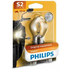 Лампа автомобильная галогенная Philips Vision 12728BW S2 12V 35/35W 1 шт.