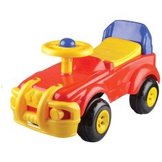 Каталка-игрушка Terides Машинка (Т8-030) красный/желтый