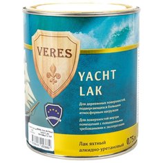 Лак яхтный VERES Yacht Lak матовый алкидно-уретановый 0.75 л